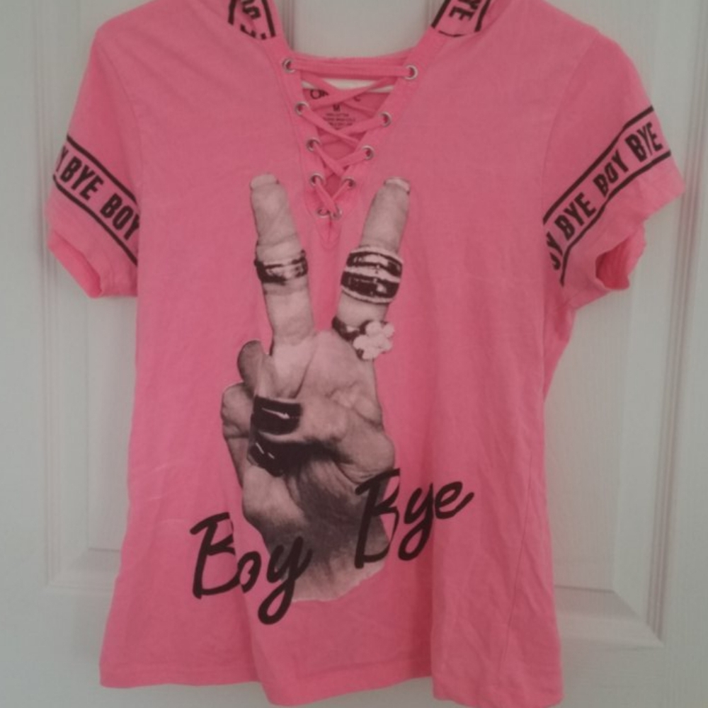 Jr girls size medium t-shirt with hood